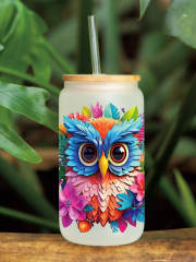 UV transfer sticker glass crystal label Crystal sticker cross-border special sticker for 16oz glass cup 23cmX11cm
