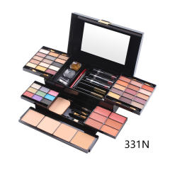 Makeup 39-Color Matte Eye Shadow Box Makeup Box Blush Highlighter Powder Box Multi-Functional Contouring Palette