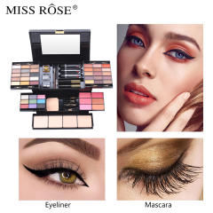 Makeup 39-Color Matte Eye Shadow Box Makeup Box Blush Highlighter Powder Box Multi-Functional Contouring Palette