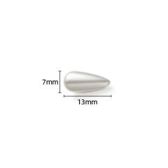 ABS pearl imitation pearl bead diy jewerlry accessory drop pearl accessory 20pcs/pack