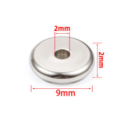 Stainless steel spacer beads diy jewelry accessories necklace bracelet beaded loose beads 20pcs/pack