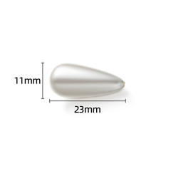 ABS pearl imitation pearl bead diy jewerlry accessory drop pearl accessory 20pcs/pack