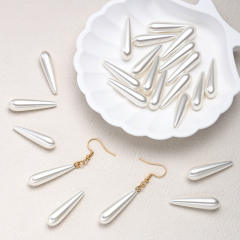 ABS pearl imitation pearl bead diy jewerlry accessory drop pearl accessory 20pcs/pack