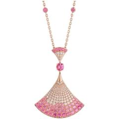 18KG pave setting diamond the fan shape pendant copper necklace earrings bracelet suit