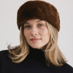 Autumn winter faux rabbit fur wide-brimmed windproof warm elastic headband
