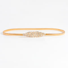 Spring waist chain love rhinestone bow belt elastic all-match decoration dress gold silver Four Seasons