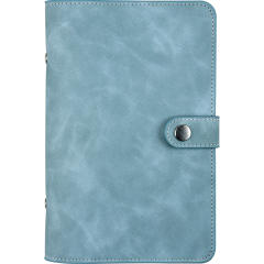 A6 fresh Japanese Hand Book simple buckle cash budget loose-leaf notebook portable notebook with pen holder