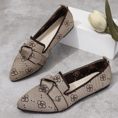 Plus size light pointed beanie women's shoes comfortable non-slip women's shoes