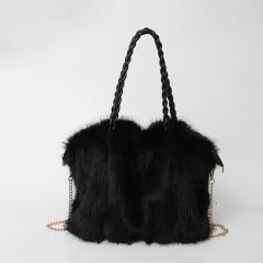 New Autumn Winter Fluffy Bag Women's Portable Shoulder Bag Large Capacity Crossbody Bag Tote Fluffy Bag