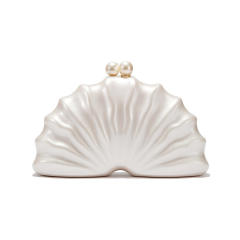 New Shoulder Crossbody Bag Shaped Shell Acrylic Bag Fashion Wedding Dinner Clutch Bag