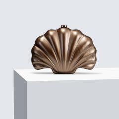 New Shoulder Crossbody Bag Shaped Shell Acrylic Bag Fashion Wedding Dinner Clutch Bag