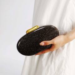 New Shoulder Crossbody Bag Special-Shaped Shell Acrylic Bag Fashion Wedding Dinner Clutch Bag