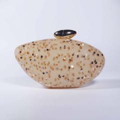 New Bag Women's Fashionable Bullet Acrylic Simple Evening Bag Clutch Bag for Women