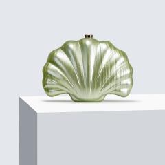 New Shoulder Crossbody Bag Shaped Shell Acrylic Bag Fashion Wedding Dinner Clutch Bag