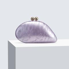 Women's New Acrylic Dinner Bag Single Shoulder Crossbody Wedding Banquet Clutch Chain Bag