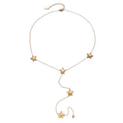 Stainless Steel Necklace Ocean Resort Style Jewelry Set starfish necklace set
