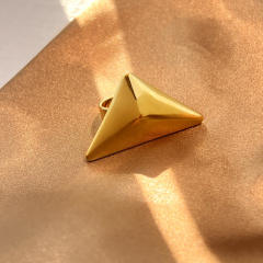 Hot sale holiday vacation flower leaf shape stainless steel rings