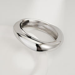 Irregular Glossy Alloy Bracelet Set Geometric Bracelet Collection Hand Jewelry Accessories