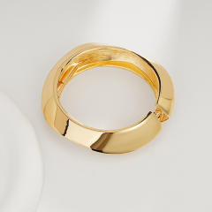 Irregular Glossy Alloy Bracelet Set Geometric Bracelet Collection Hand Jewelry Accessories