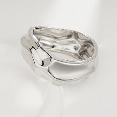 Irregular Glossy Alloy Bracelet Set Geometric Bracelet Collection Hand Jewelry Accessories
