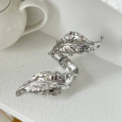 Irregular Glossy Alloy Bracelet Set Geometric Bracelet Collection Hand Jewelry Accessories