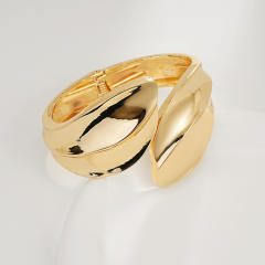Irregular Glossy Alloy Bracelet Set Geometric Bracelet Collection Hand Jewelry Accessories