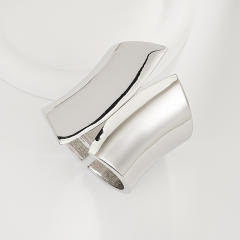 Irregular Glossy Alloy Bracelet Set Geometric Bracelet Collection Hand Jewelry Accessories