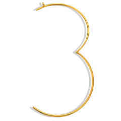 Simple geometric sweet cool collar necklace mix personality nail collar stainless steel necklace