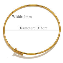 Simple geometric sweet cool collar necklace mix personality nail collar stainless steel necklace