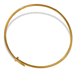 Simple geometric sweet cool collar necklace mix personality nail collar stainless steel necklace
