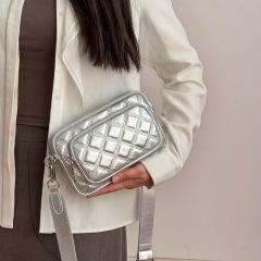 Bags Women's Bags New Lingge Chain Bag Korean Style Fashion Women's Shoulder Crossbody Bag