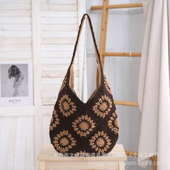 Lightweight Woven Bag for Going Out Large-Capacity Woven Women's Bag beach bag