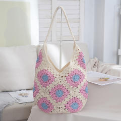 Lightweight Woven Bag for Going Out Large-Capacity Woven Women's Bag beach bag