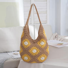 Lightweight Woven Bag for Going Out Large-Capacity Woven Women's Bag beach bag