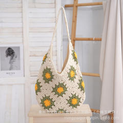 Lightweight Woven Bag for Going Out Large-Capacity Woven Women's Bag beach bag