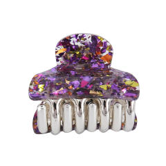 Fashion Small Acrylic Geometric Colorful Hairpin small hair claw clips