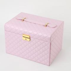 High Beauty Value Jewelry Storage Box with Lock Large Capacity Jewelry Box Home
