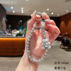 New Rhinestone Pearl Star Ball Mobile Phone Chain Full Diamond Love Mobile Phone Lanyard