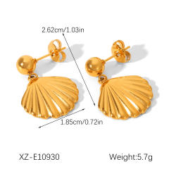 18KG easy match beaded series stainless steel necklace bracelet rings earrings set