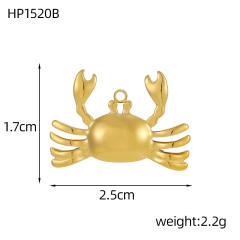 Ocean Style Series DIY Accessories Conch Shell Starfish Stainless Steel Electroplating DIY Handmade Necklace Bracelet Jewelry Hanging