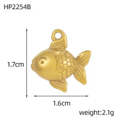Ocean Style Series DIY Accessories Conch Shell Starfish Stainless Steel Electroplating DIY Handmade Necklace Bracelet Jewelry Hanging