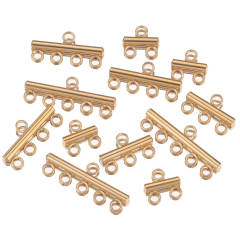 Stainless Steel Porous Connection Pendant Buckle Stick Welding Ring Connection Necklace Bracelet Buckle DIY Handmade Jewelry Accessories