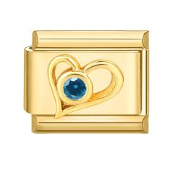 Charms DIY Italian Module Personality Bracelet Gold Base Moon Module Jewelry Creative Bracelet Accessories