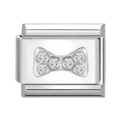Creative Module Charms Steel Color DIY Square Module Jewelry Personalized Retro Handmade Craft Bracelet Accessories