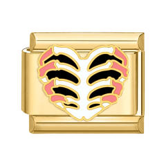 Fashion Creative Gold Bottom Bracelet Necklace Ring Bracelet Module Elegant DIY Pendant Italian Jewelry Accessories