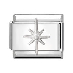 Creative Module Charms Steel Color DIY Square Module Jewelry Personalized Retro Handmade Craft Bracelet Accessories