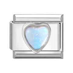 Creative Module Charms Steel Color DIY Square Module Jewelry Personalized Retro Handmade Craft Bracelet Accessories