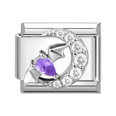 Module Charms Micro-Inlaid with Zircon DIY Creative Bracelet Jewelry Accessories