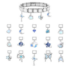 Italian Splicable Italian Multifunctional Versatile DIY Creative Pendant Exquisite Module Bracelet