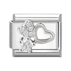 Module Charms Micro-Inlaid with Zircon DIY Creative Bracelet Jewelry Accessories